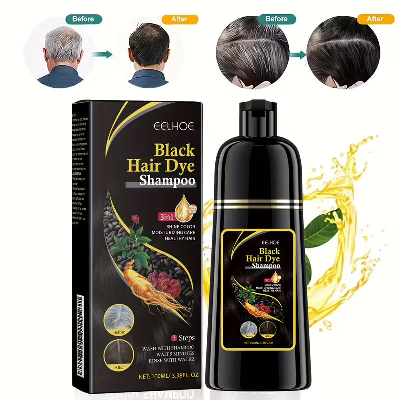 Rejuvenece tu cabello al instante Shampoo cubridor de cana.