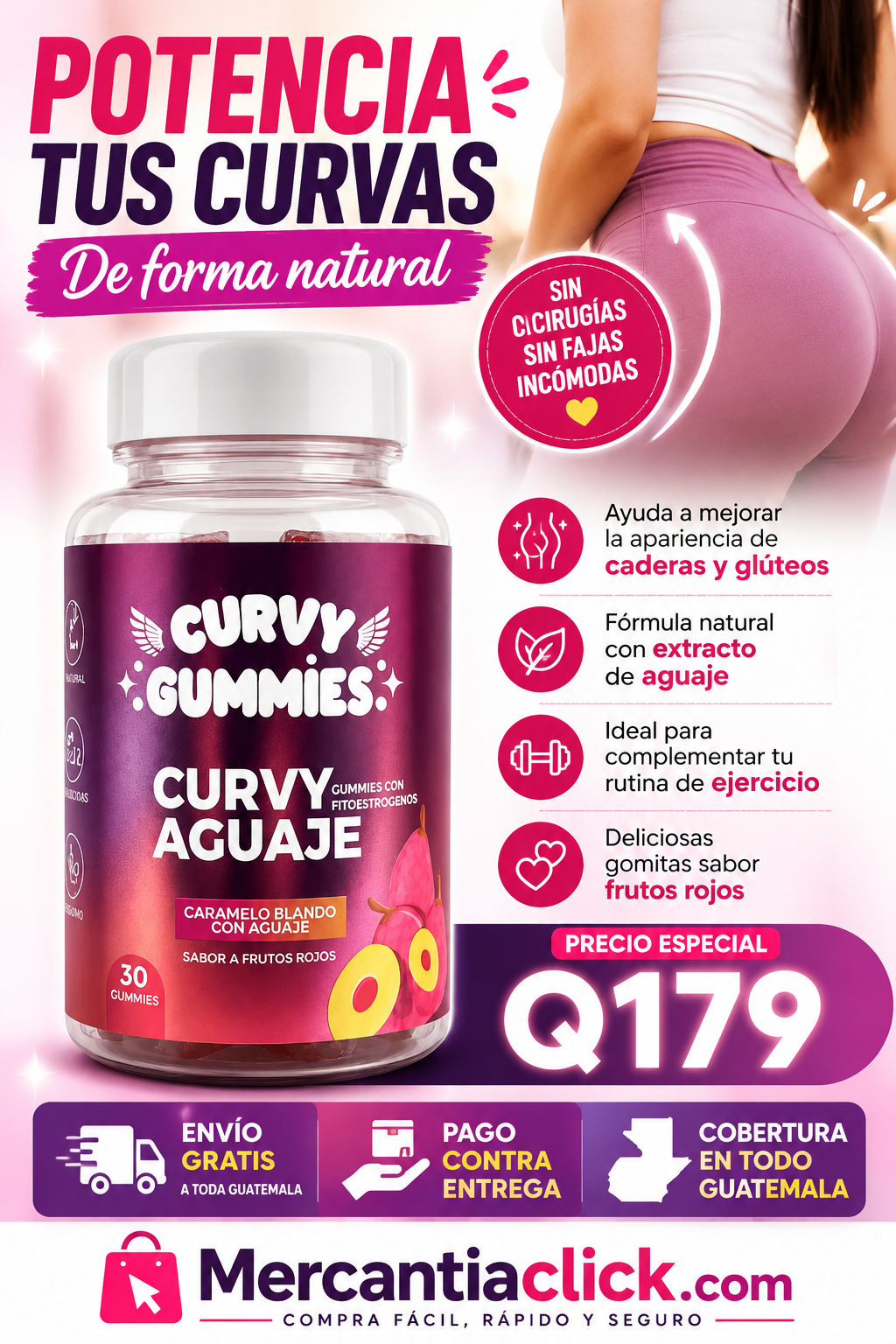 Curvy Gummies Aguaje