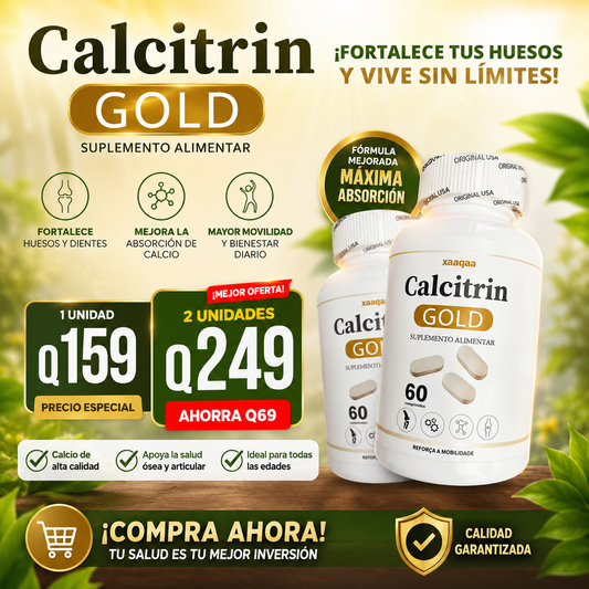 Calcitrin Gold + ENVIO GRATIS 🔥