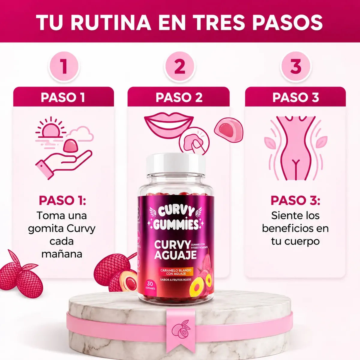 Curvy Gummies Aguaje