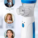 Nebulizador Inhalador Portátil Recargable USB Niño Adulto