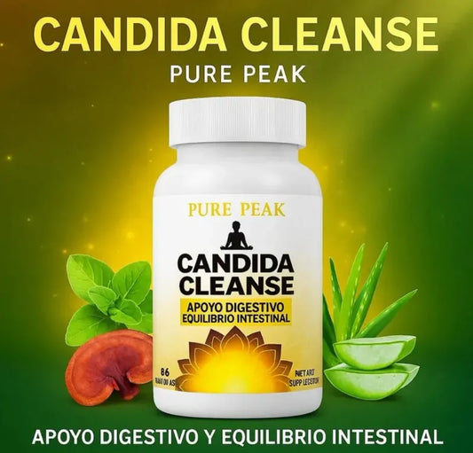 🔥 Candida Cleanse Original – Reduce la Hinchazón y Limpia tu Intestino